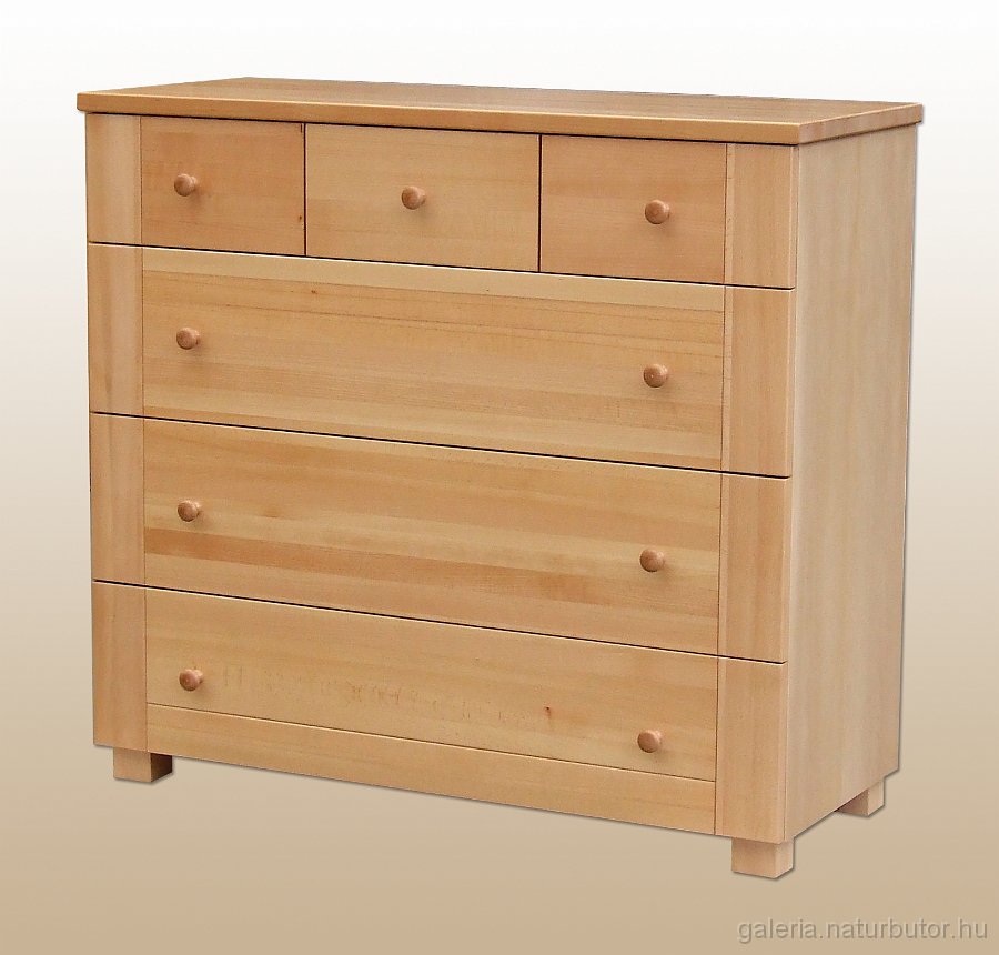 5griff_komod.jpg - GRIFF kom�d egyedi - 6fi�k, fagombbal